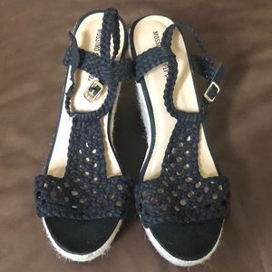 Mossimo Supply Co Black wedges